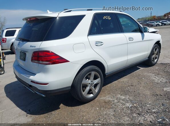 4JGDA5HB6JB176070 2018 MERCEDES-BENZ GLE 350 White უკანა მარჯვენა