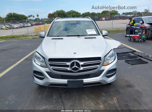 4JGDA5HB7JB020345 2018 MERCEDES-BENZ GLE 350 Silver Vista del cuadro de instrumentos