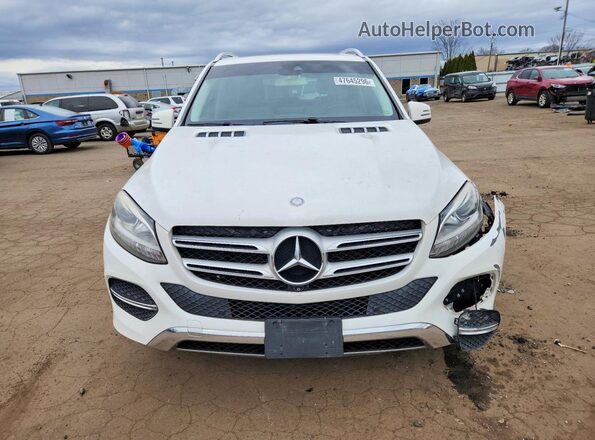 4JGDA5HB8GA698049 2016 MERCEDES-BENZ GLE Белый Вид спереди