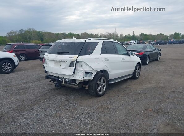 4JGDA5HB8JB011329 2018 MERCEDES-BENZ GLE 350 White Tył prawy