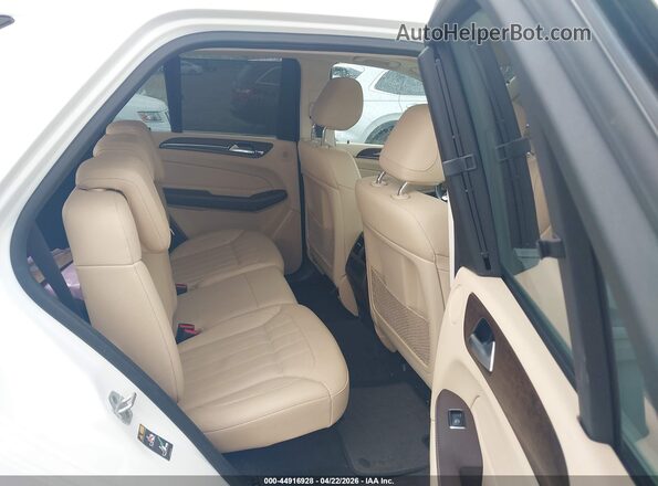 4JGDA5HB8JB011329 2018 MERCEDES-BENZ GLE 350 White Widok naklejki z numerem VIN