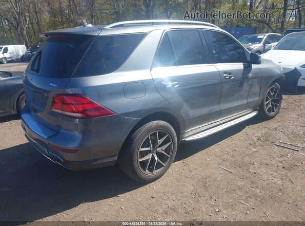 4JGDA5HBXHA865173 2017 MERCEDES-BENZ GLE 350 Серый Задняя правая четверть
