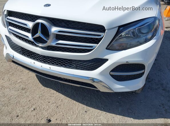 4JGDA5HBXJB087148 2018 MERCEDES-BENZ GLE 350 White Vista frontal