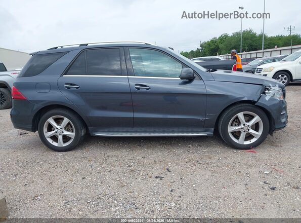 4JGDA5JB1GA672001 2016 MERCEDES-BENZ GLE 350 Серый Вид задней части салона