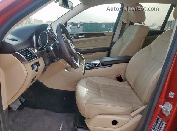 4JGDA5JB2GA682570 2016 MERCEDES-BENZ GLE Red Սալոնի դիմացի տեսք