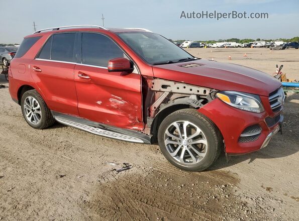 4JGDA5JB2GA682570 2016 MERCEDES-BENZ GLE Red Առջևի աջ