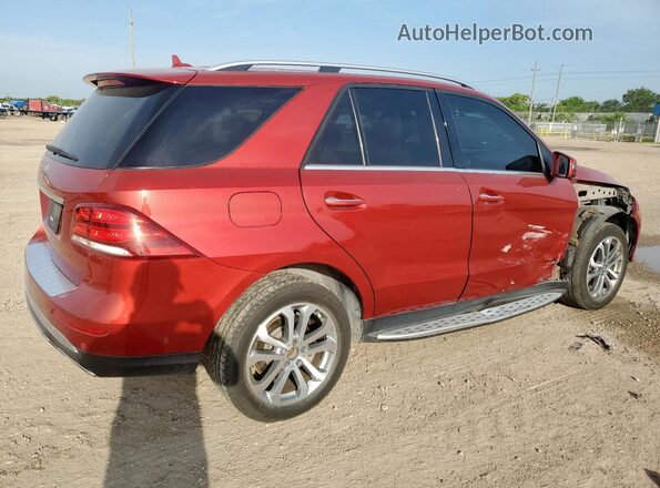 4JGDA5JB2GA682570 2016 MERCEDES-BENZ GLE Red Հետևի աջ