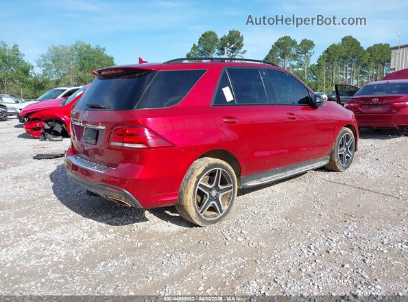 4JGDA5JB3GA756675 2016 MERCEDES-BENZ GLE 350 Red 