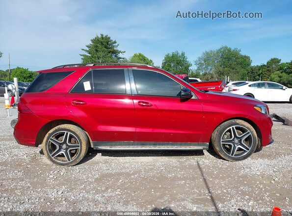 4JGDA5JB3GA756675 2016 MERCEDES-BENZ GLE 350 Red 