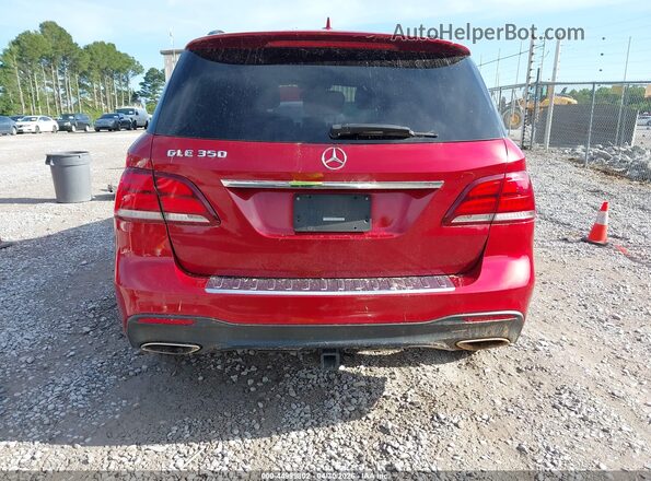 4JGDA5JB3GA756675 2016 MERCEDES-BENZ GLE 350 Red 