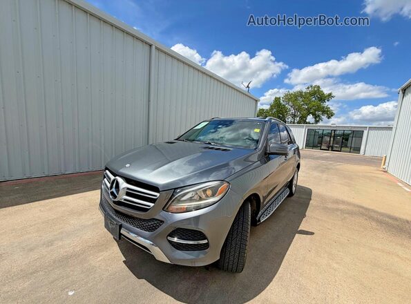 4JGDA5JB5HA861218 2017 MERCEDES-BENZ GLE Gray Trasero izquierdo