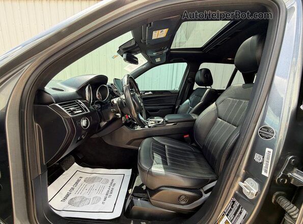 4JGDA5JB5HA861218 2017 MERCEDES-BENZ GLE Gray Vista frontal