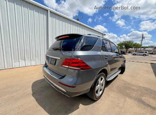 4JGDA5JB5HA861218 2017 MERCEDES-BENZ GLE Gray Delantero derecho