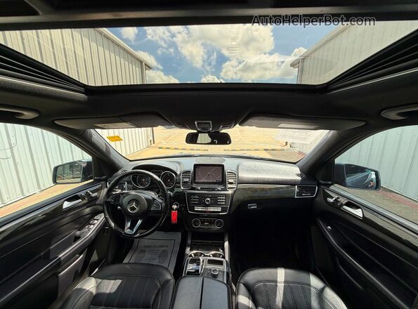 4JGDA5JB5HA861218 2017 MERCEDES-BENZ GLE Gray Vista del cuadro de instrumentos