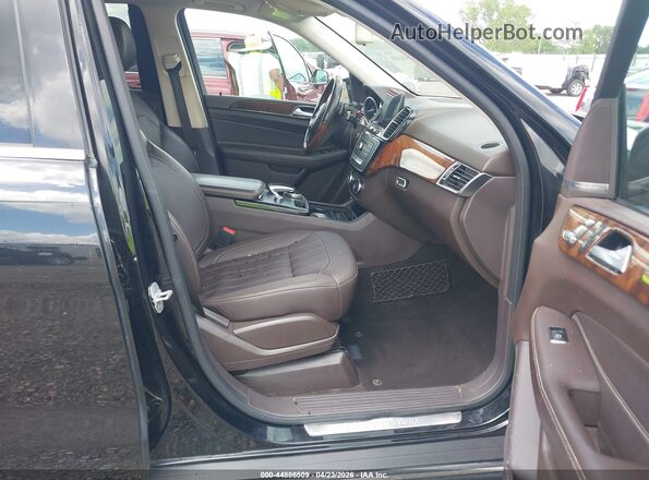 4JGDA5JB5HA871733 2017 MERCEDES-BENZ GLE 350 Black Widok wnętrza z przodu