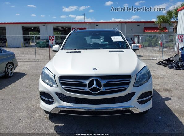 4JGDA5JB5HA897328 2017 MERCEDES-BENZ GLE 350 White Instrument cluster view