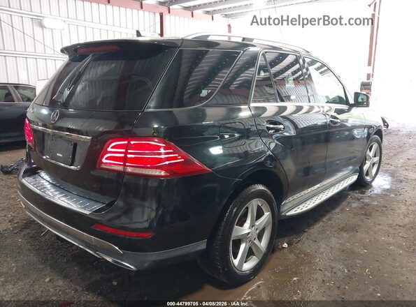 4JGDA5JB5JB164437 2018 MERCEDES-BENZ GLE 350 Black Задня права чверть