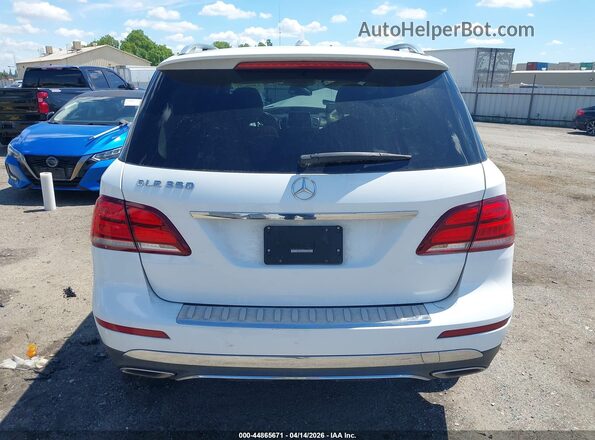 4JGDA5JB6GA686993 2016 MERCEDES-BENZ GLE 350 White 