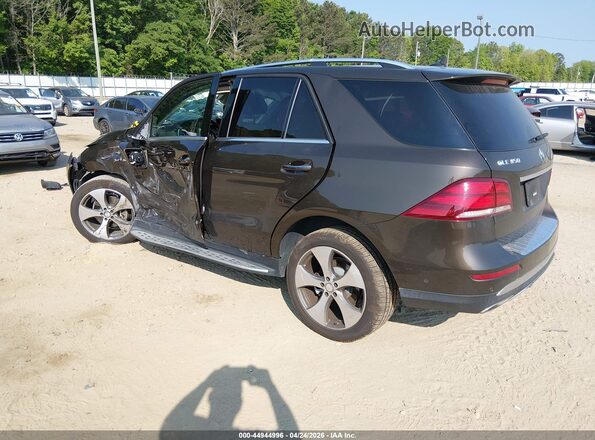 4JGDA5JB6GA788214 2016 MERCEDES-BENZ GLE 350 Коричневый Задняя левая четверть