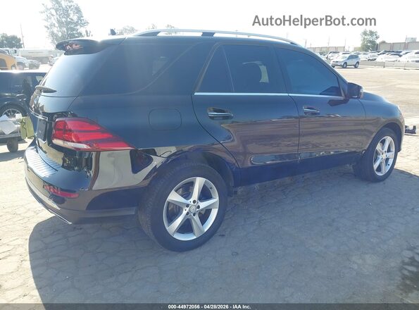 4JGDA5JB6HA843911 2017 MERCEDES-BENZ GLE 350 Black Rear right