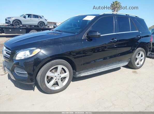 4JGDA5JB6HA843911 2017 MERCEDES-BENZ GLE 350 Black Front left