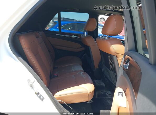 4JGDA5JB6HA899296 2017 MERCEDES-BENZ GLE 350 White Vista de la etiqueta del VIN