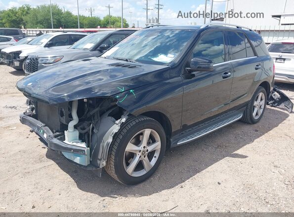 4JGDA5JB6HA908160 2017 MERCEDES-BENZ GLE 350 Black Przód lewy