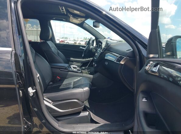 4JGDA5JB6HA908160 2017 MERCEDES-BENZ GLE 350 Black Widok wnętrza z przodu