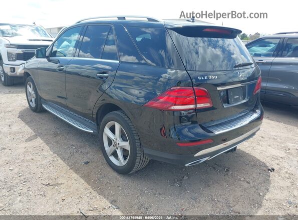 4JGDA5JB6HA908160 2017 MERCEDES-BENZ GLE 350 Black Tył lewy