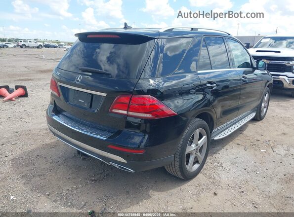 4JGDA5JB6HA908160 2017 MERCEDES-BENZ GLE 350 Black Tył prawy