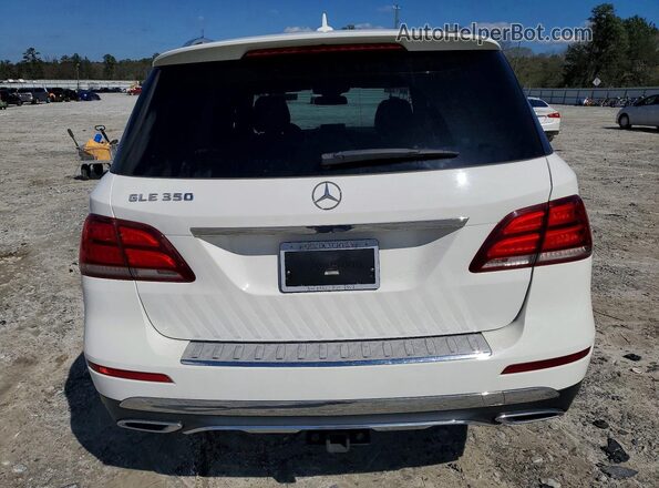 4JGDA5JB6JB041715 2018 MERCEDES-BENZ GLE White Вид ззаду