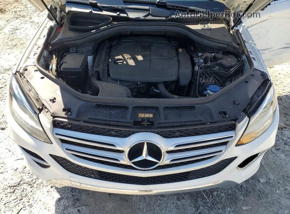 4JGDA5JB6JB041715 2018 MERCEDES-BENZ GLE White Вид підкапотного простору