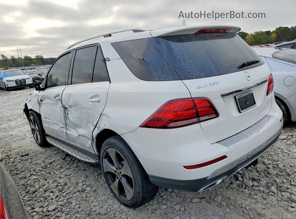 4JGDA5JB6JB041715 2018 MERCEDES-BENZ GLE White Задня ліва чверть