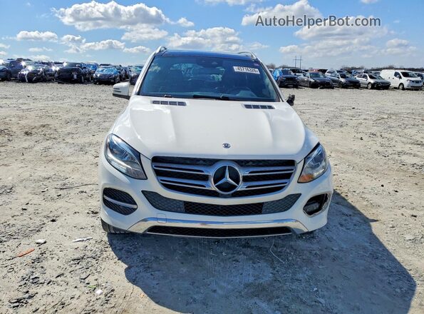 4JGDA5JB6JB041715 2018 MERCEDES-BENZ GLE White Вид спереду