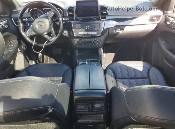 4JGDA5JB6JB041715 2018 MERCEDES-BENZ GLE White Вид панелі приладів
