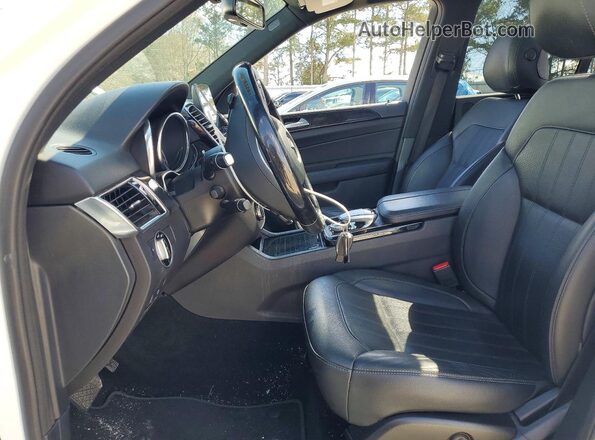 4JGDA5JB6JB041715 2018 MERCEDES-BENZ GLE White Вид салону спереду