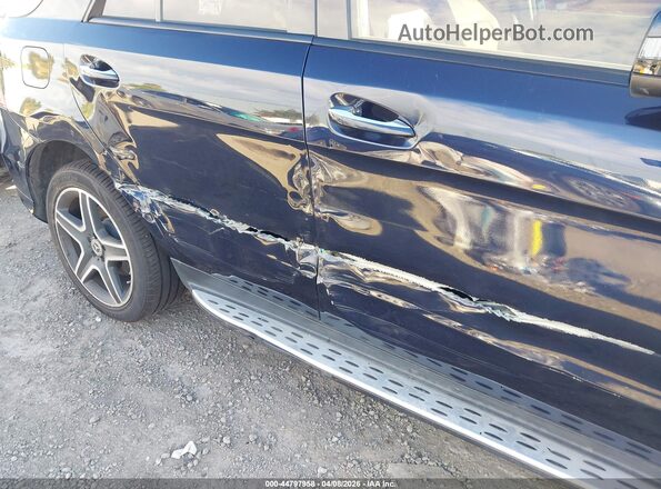 4JGDA5JB6JB170506 2018 MERCEDES-BENZ GLE 350 Dark Blue Вид спереду