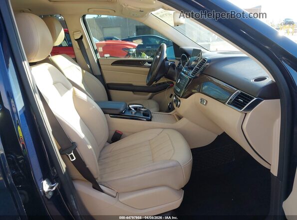 4JGDA5JB6JB170506 2018 MERCEDES-BENZ GLE 350 Dark Blue Вид салону спереду