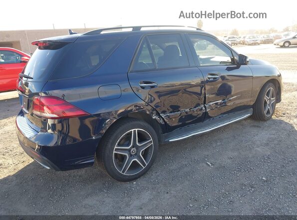 4JGDA5JB6JB170506 2018 MERCEDES-BENZ GLE 350 Dark Blue Задня права чверть