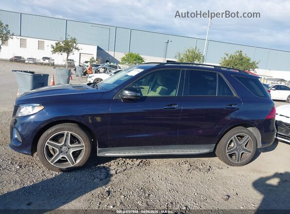 4JGDA5JB6JB170506 2018 MERCEDES-BENZ GLE 350 Dark Blue Панорамний вид салону 360°