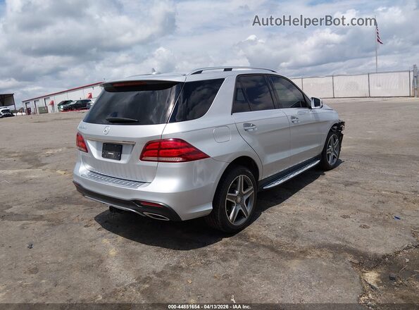4JGDA5JB7GA736106 2016 MERCEDES-BENZ GLE 350 Silver Rear right