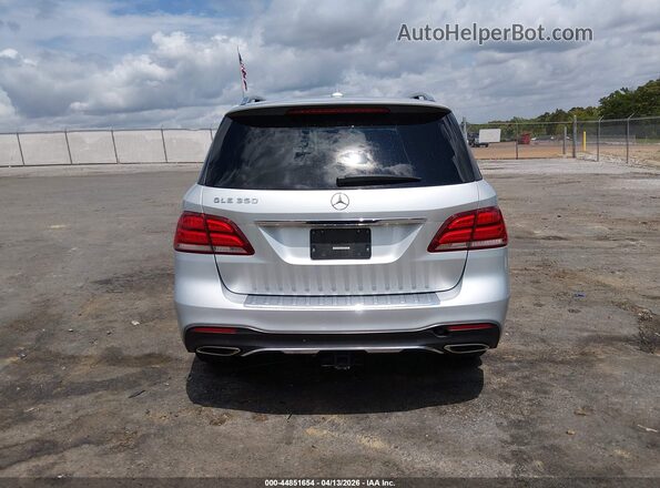 4JGDA5JB7GA736106 2016 MERCEDES-BENZ GLE 350 Silver 