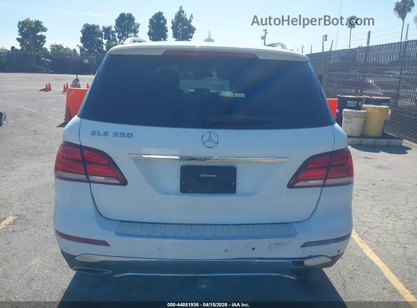 4JGDA5JB7GA786584 2016 MERCEDES-BENZ GLE 350 Белый 