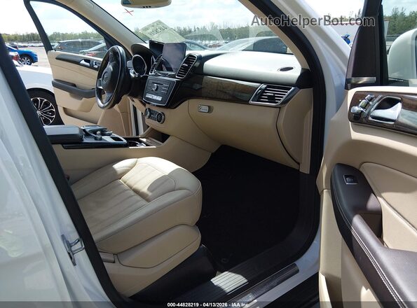 4JGDA5JB7JB108208 2018 MERCEDES-BENZ GLE 350 White Front interior view