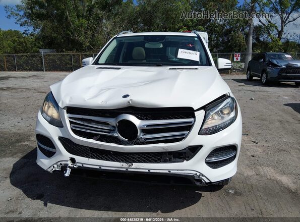 4JGDA5JB7JB108208 2018 MERCEDES-BENZ GLE 350 White Rear interior view