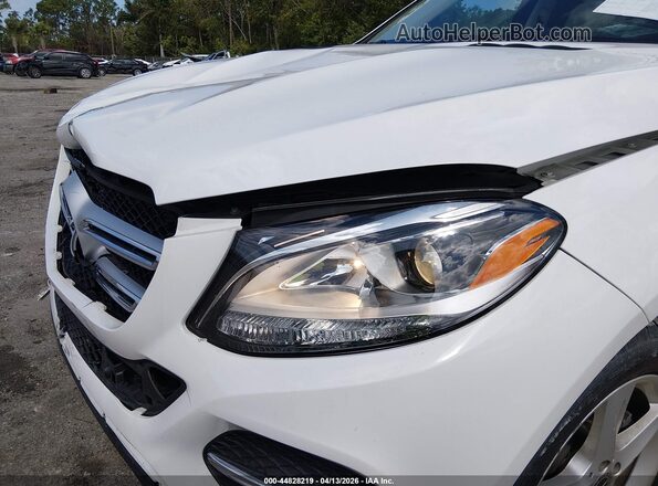 4JGDA5JB7JB108208 2018 MERCEDES-BENZ GLE 350 White Front view