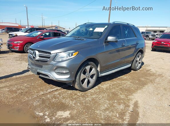 4JGDA5JBXHA955790 2017 MERCEDES-BENZ GLE 350 Gray Передня ліва чверть