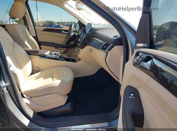 4JGDA5JBXHA955790 2017 MERCEDES-BENZ GLE 350 Gray Вид салону спереду