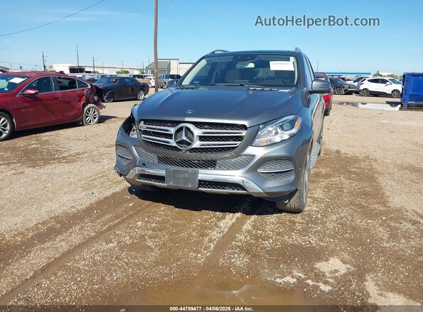 4JGDA5JBXHA955790 2017 MERCEDES-BENZ GLE 350 Gray Вид щитка приладів