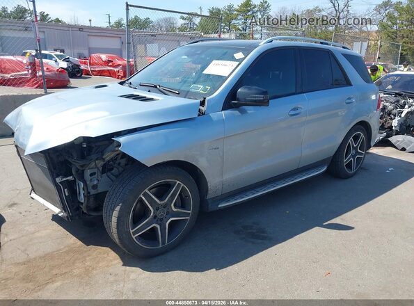 4JGDA6EB4JB120056 2018 MERCEDES-BENZ AMG GLE 43 Silver Front left